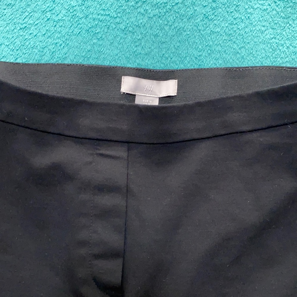 Black work attire slacks